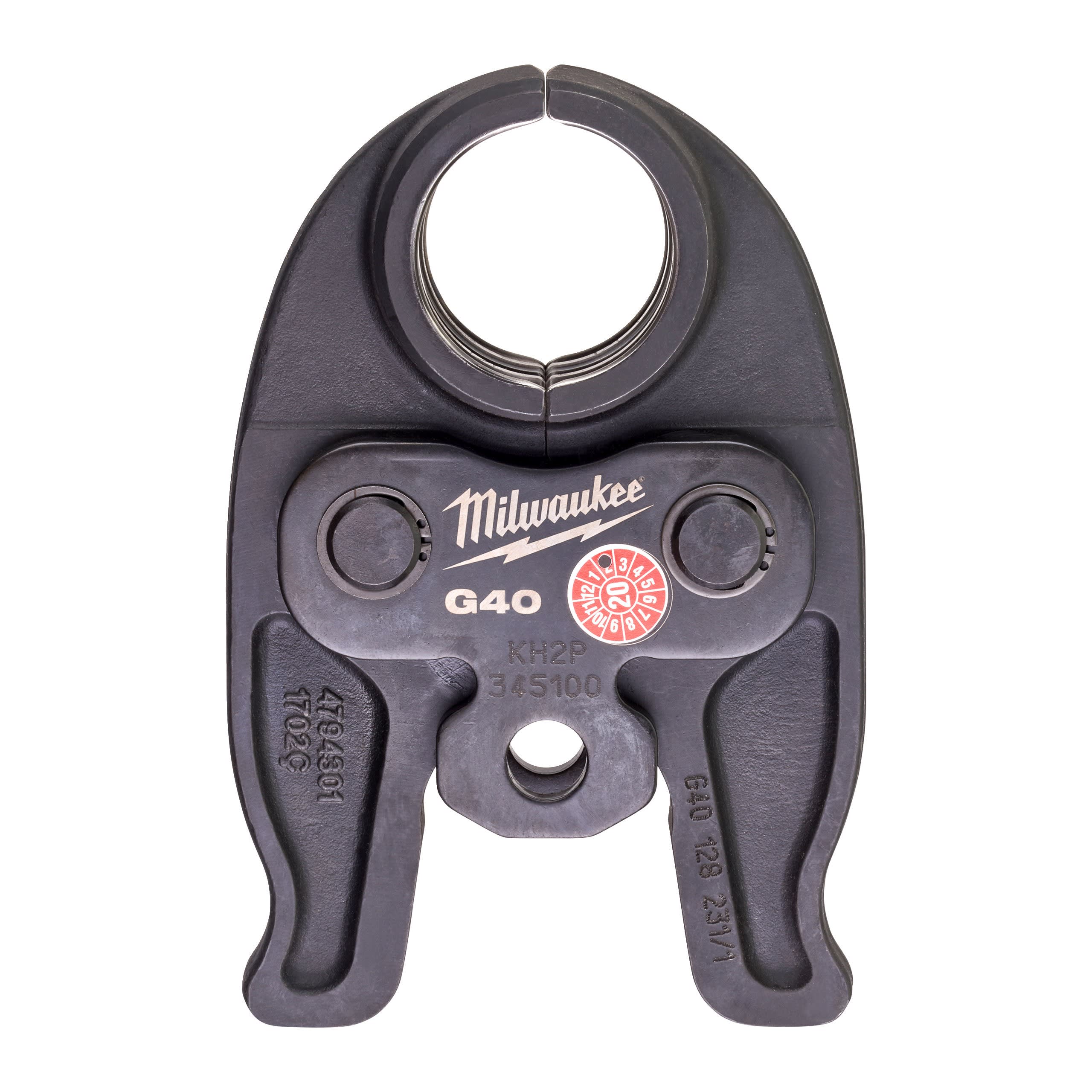 MILWAUKEE - MÂCHOIRES PINCES A SERTIR FORCE LOGIC (PLOMBERIE) J12-G40