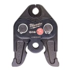 MILWAUKEE - MÂCHOIRES PINCES A SERTIR FORCE LOGIC (PLOMBERIE) J18-G16