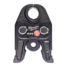 MILWAUKEE - MÂCHOIRES PINCES A SERTIR FORCE LOGIC (PLOMBERIE) J18-G32