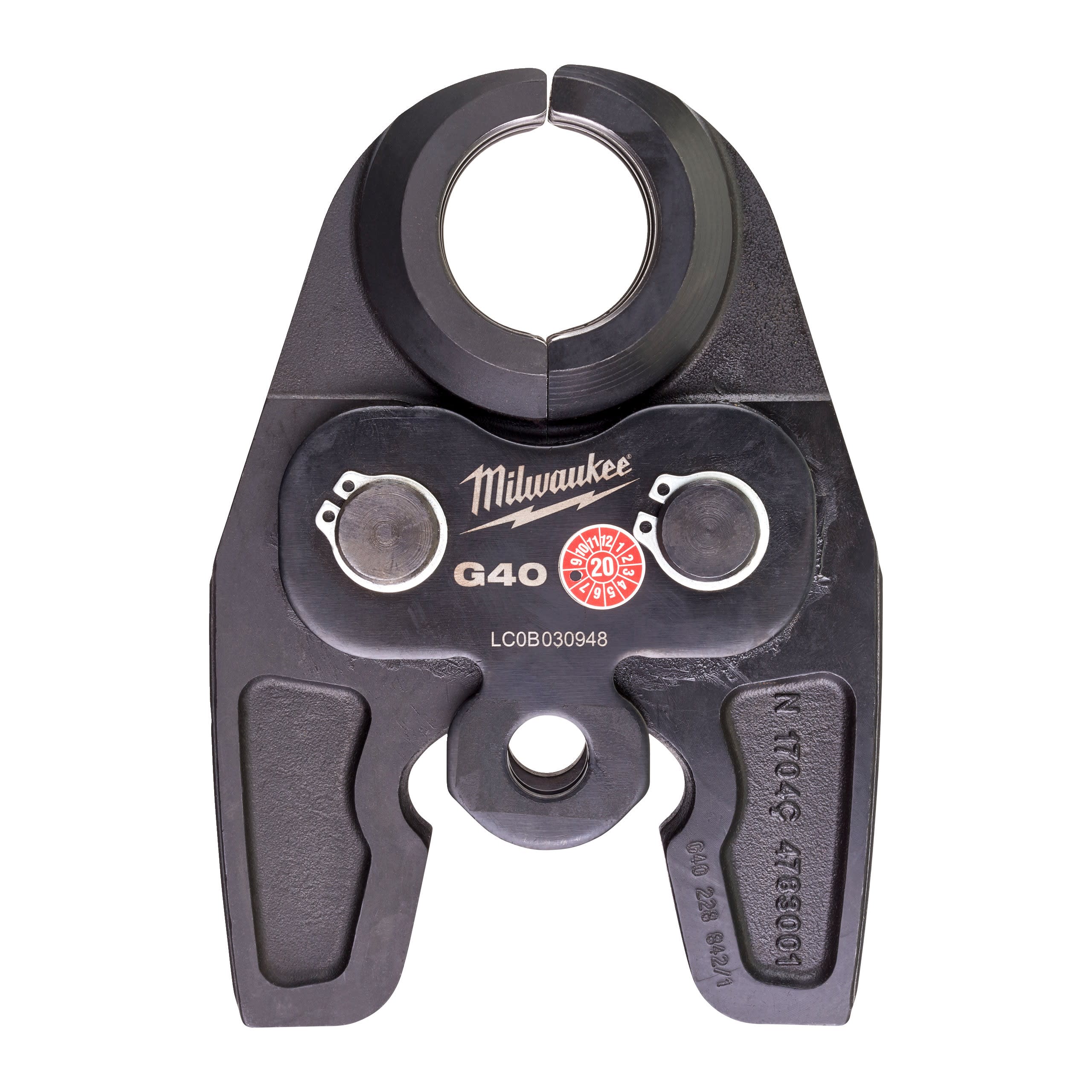 MILWAUKEE - MÂCHOIRES PINCES A SERTIR FORCE LOGIC (PLOMBERIE) J18-G40