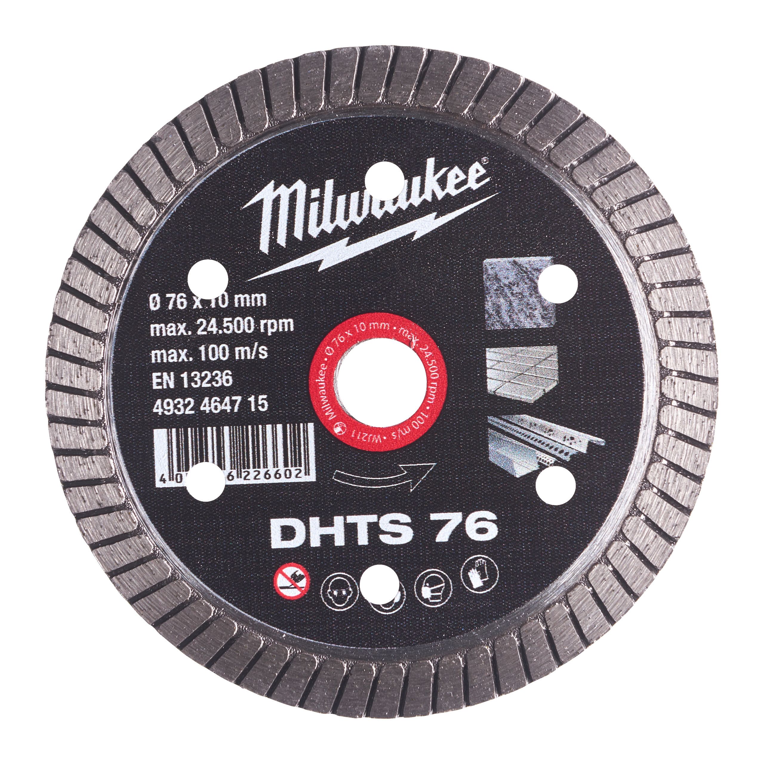 MILWAUKEE - Disques A Tronconner Pour Meuleuse 12 Volts - 4932464715