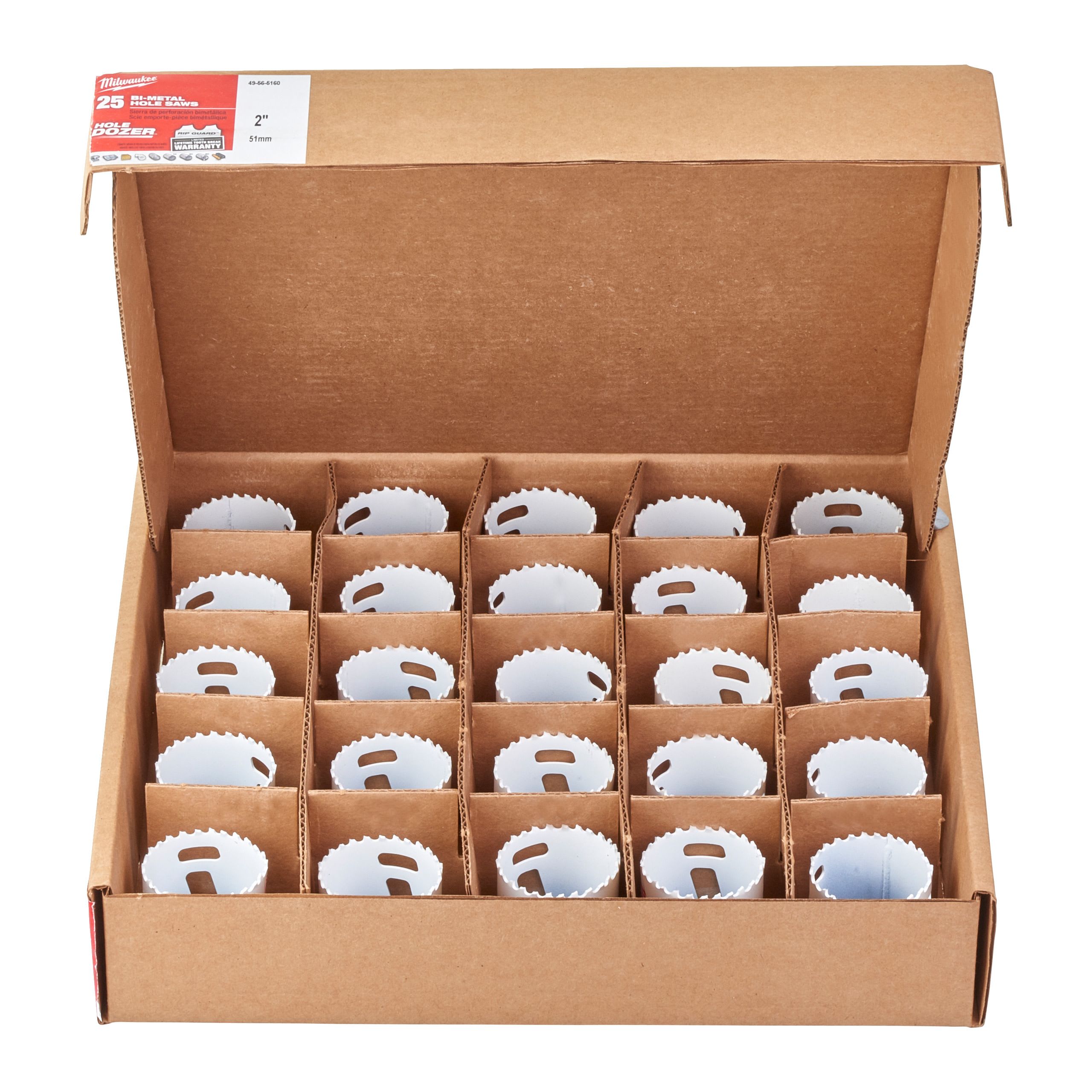 MILWAUKEE - Scies Cloches Bimétal Cobalt Par Lot - 49565160