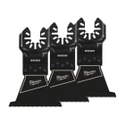 MILWAUKEE - Lame multi-tool open lock bois 64 mm (x3)