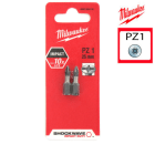 MILWAUKEE - EMBOUT PZ1 SHW 25MM (x2)