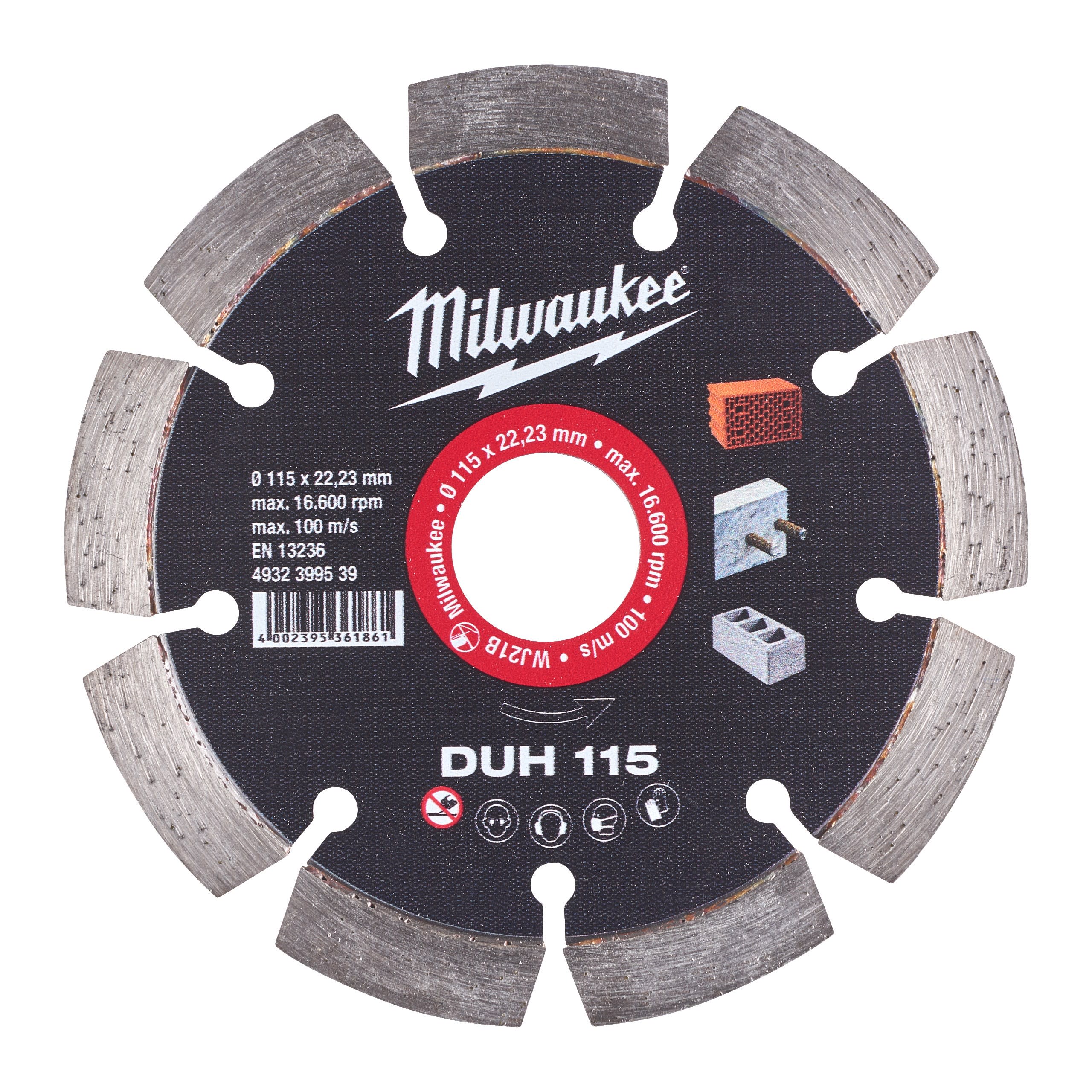 MILWAUKEE - DISQUES DIAMANT