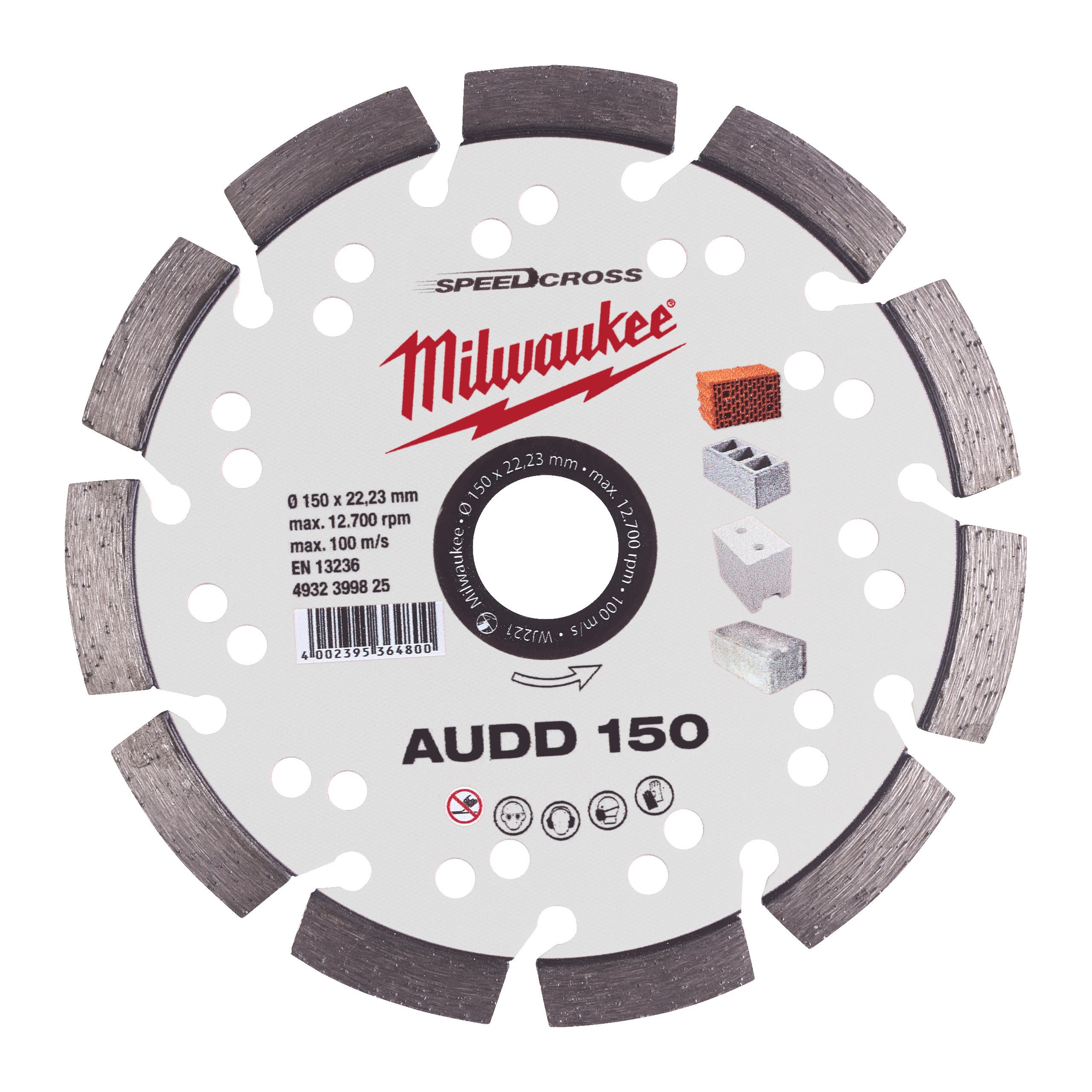 MILWAUKEE - DISQUES DIAMANT