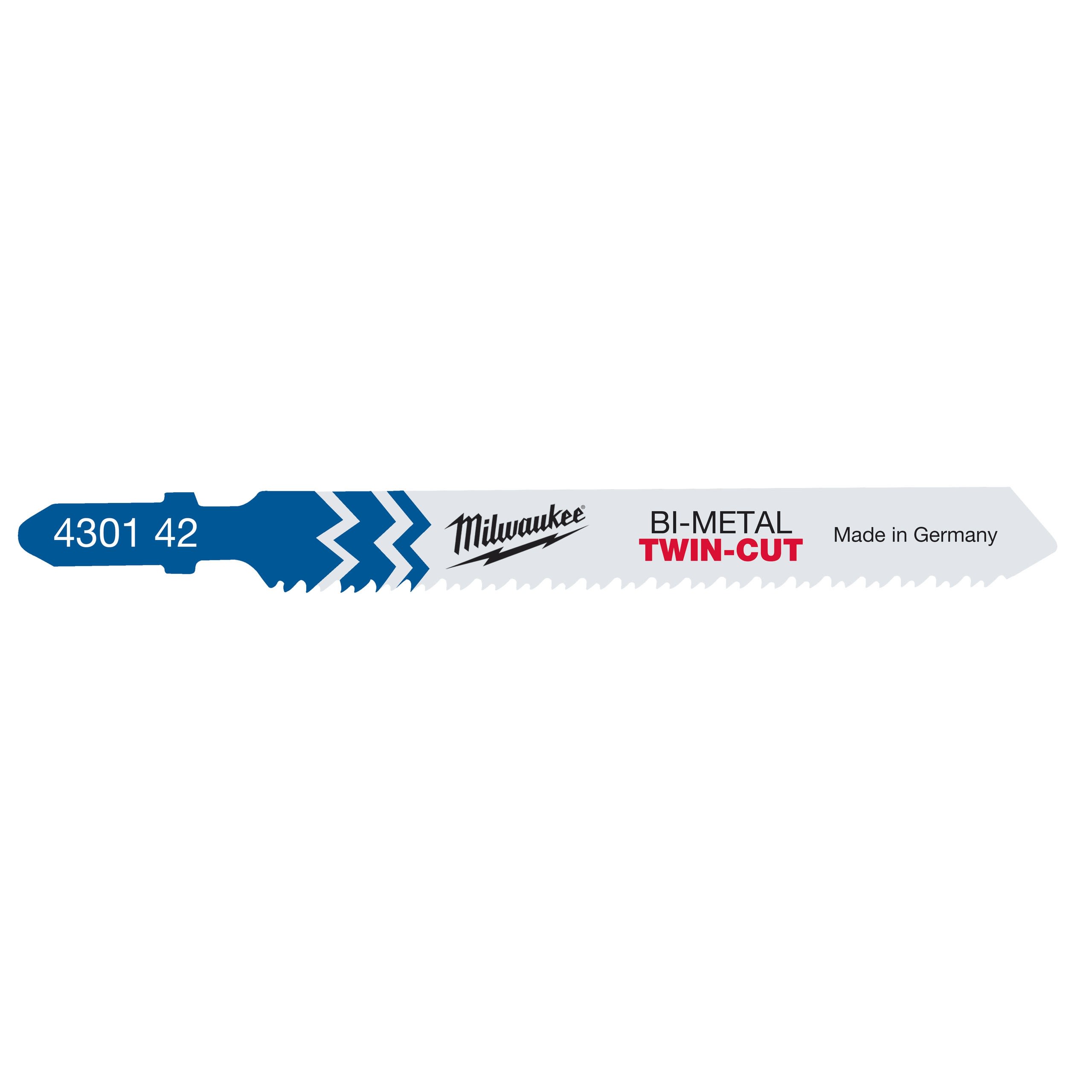 MILWAUKEE - LAMES DE SCIES SAUTEUSES BOIS ET PLASTIQUE