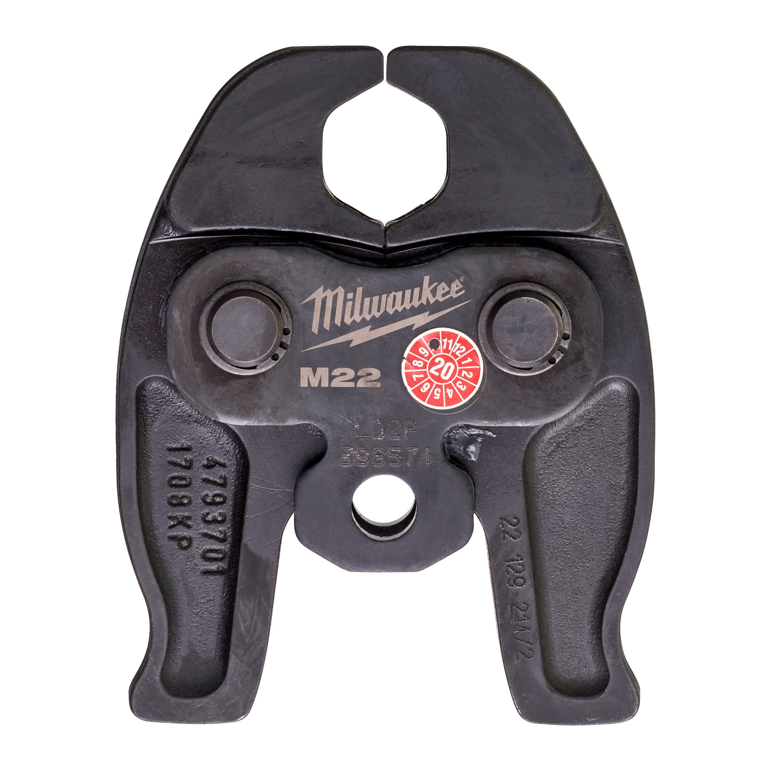 MILWAUKEE - MÂCHOIRES PINCES A SERTIR FORCE LOGIC J12-M22