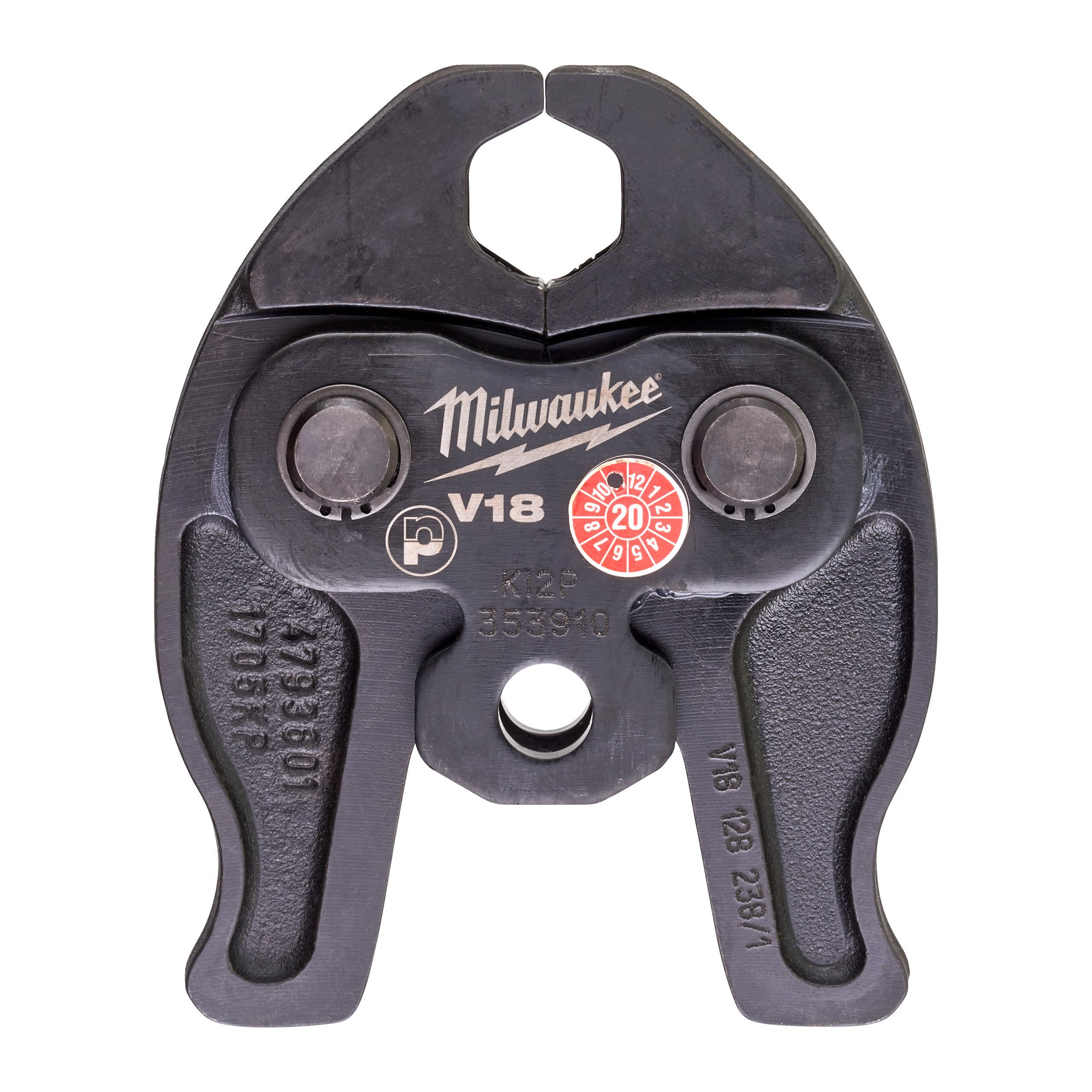 MILWAUKEE - MÂCHOIRES PINCES A SERTIR FORCE LOGIC J12-V18