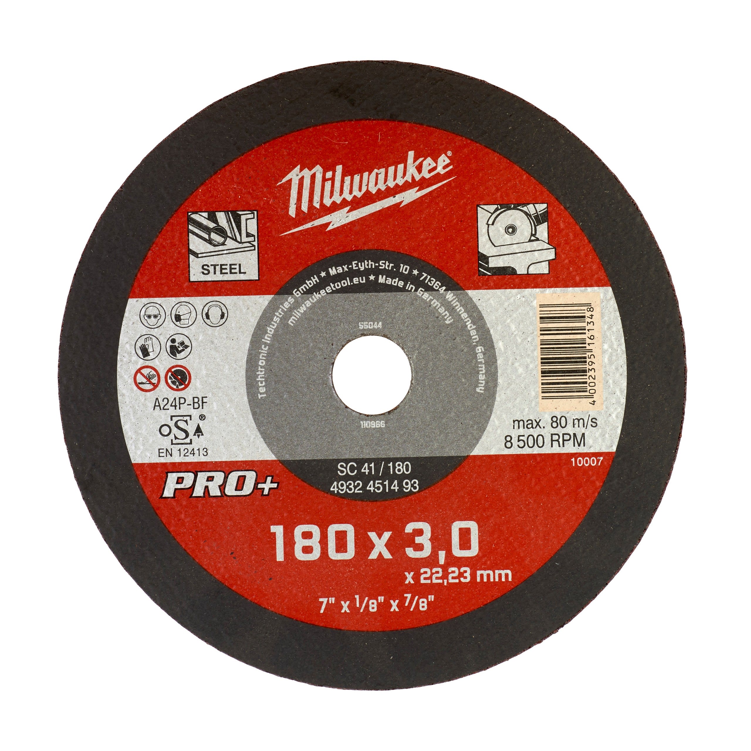 MILWAUKEE - DISQUES A TRONCONNER PRO+