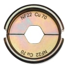 MILWAUKEE - MATRICE POUR SERTISSEUSE FORCE LOGIC (ELECTRICITE) NF22 CU 70 NF22 CU 70