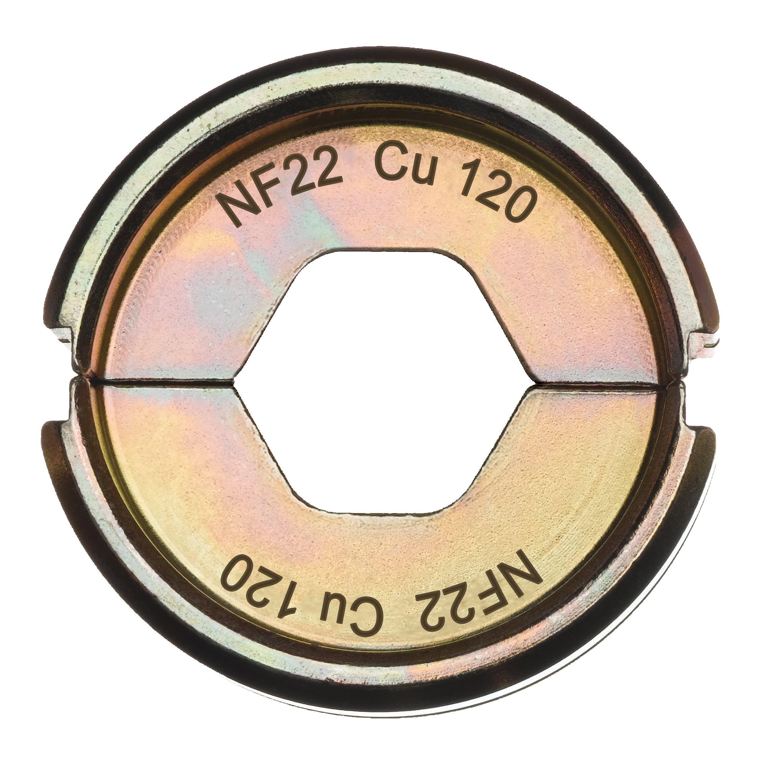 MILWAUKEE - MATRICE POUR SERTISSEUSE FORCE LOGIC (ELECTRICITE) NF22 CU 120 NF22 CU 120