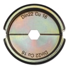 MILWAUKEE - MATRICE POUR SERTISSEUSE FORCE LOGIC (ELECTRICITE) DIN22 CU 16