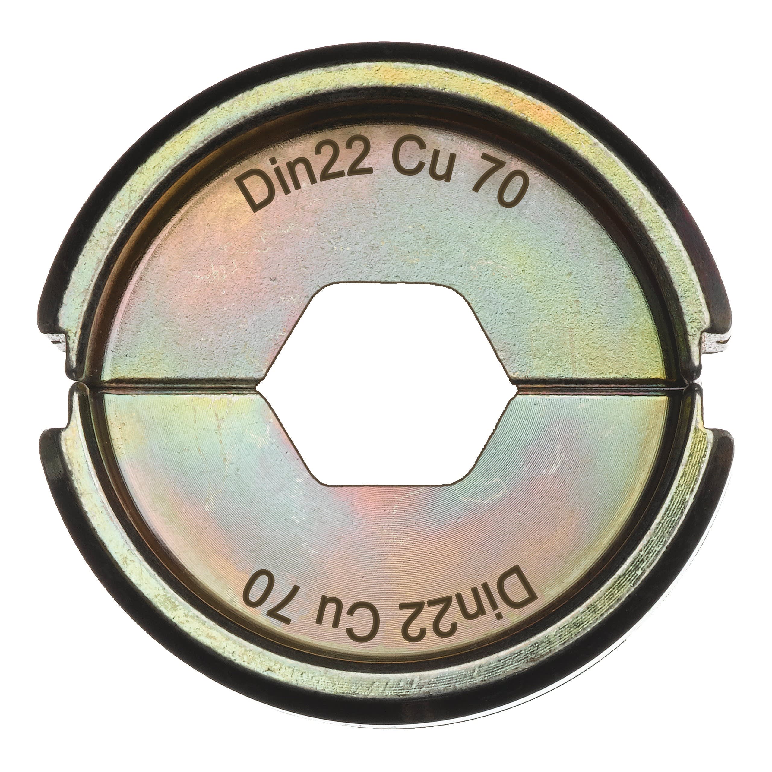 MILWAUKEE - MATRICE POUR SERTISSEUSE FORCE LOGIC (ELECTRICITE) DIN22 CU 70