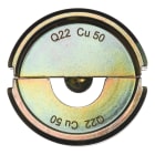 MILWAUKEE - MATRICE POUR SERTISSEUSE FORCE LOGIC (ELECTRICITE) Q22 CU 50 Q22 CU 50