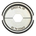 MILWAUKEE - MATRICE POUR SERTISSEUSE FORCE LOGIC (ELECTRICITE) DIN22 AL 35