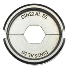 MILWAUKEE - MATRICE POUR SERTISSEUSE FORCE LOGIC (ELECTRICITE) DIN22 AL 50