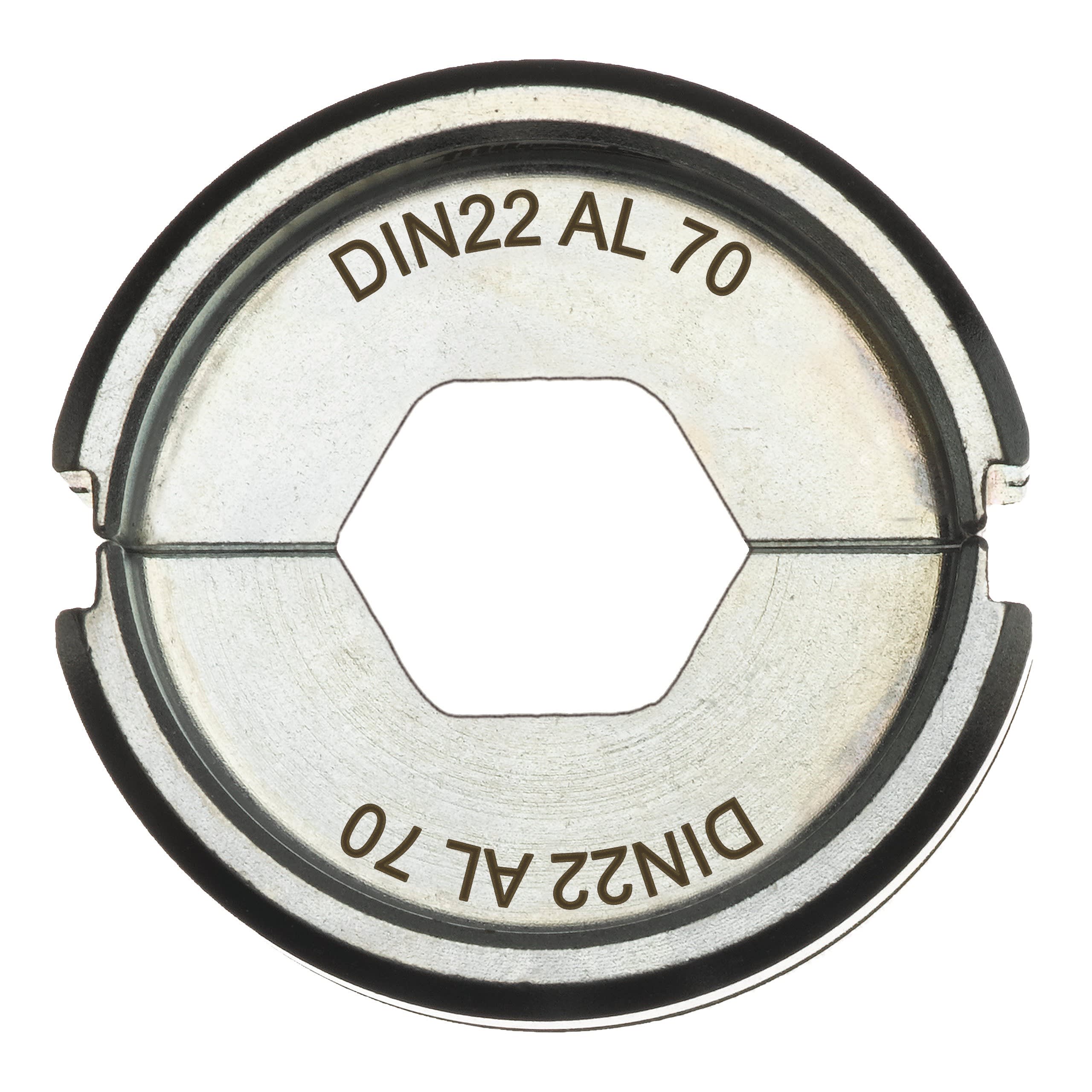 MILWAUKEE - MATRICE POUR SERTISSEUSE FORCE LOGIC (ELECTRICITE) DIN22 AL 70