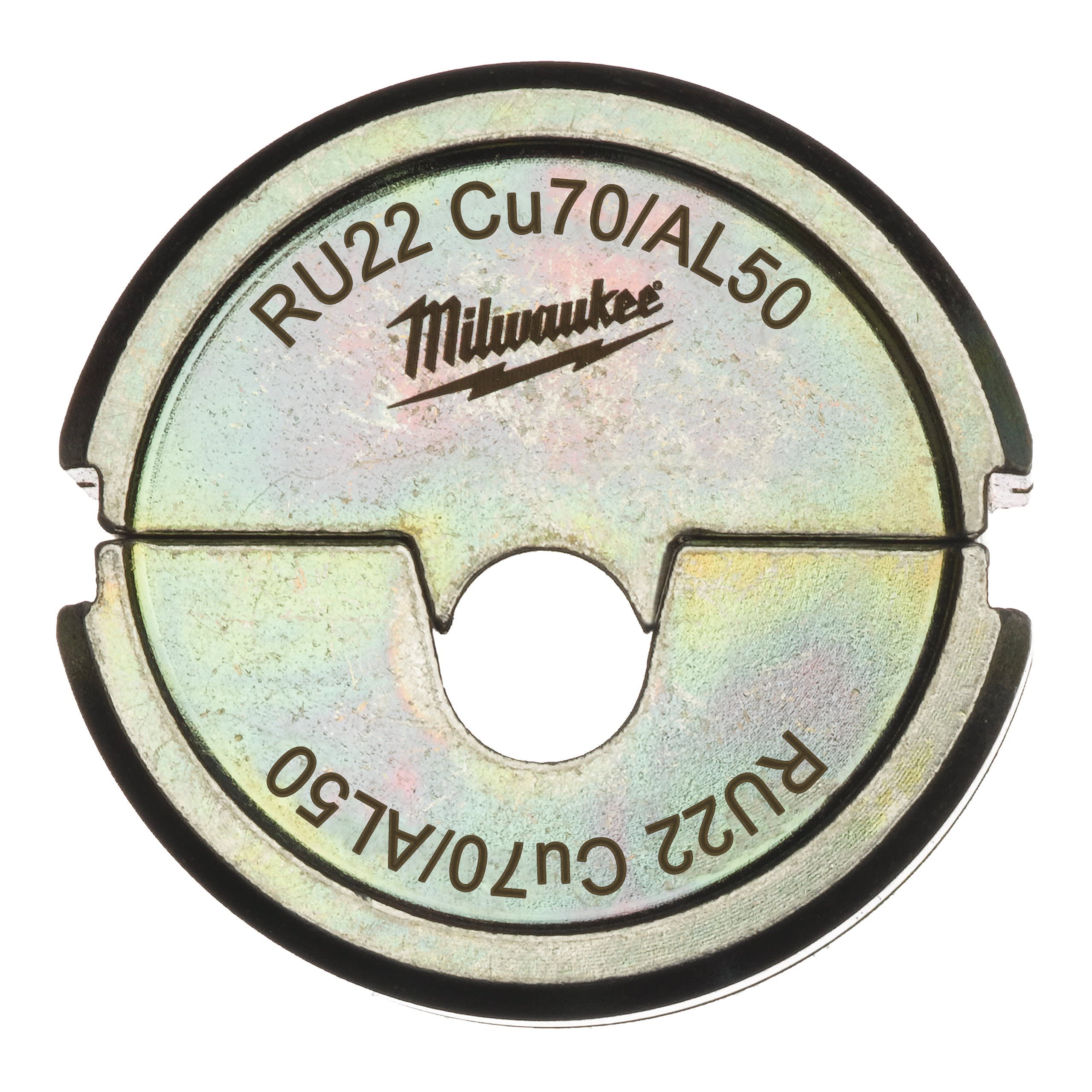 MILWAUKEE - MATRICE POUR SERTISSEUSE FORCE LOGIC (ELECTRICITE) RU22 CU70/AL50