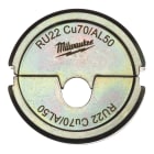 MILWAUKEE - MATRICE POUR SERTISSEUSE FORCE LOGIC (ELECTRICITE) RU22 CU70/AL50