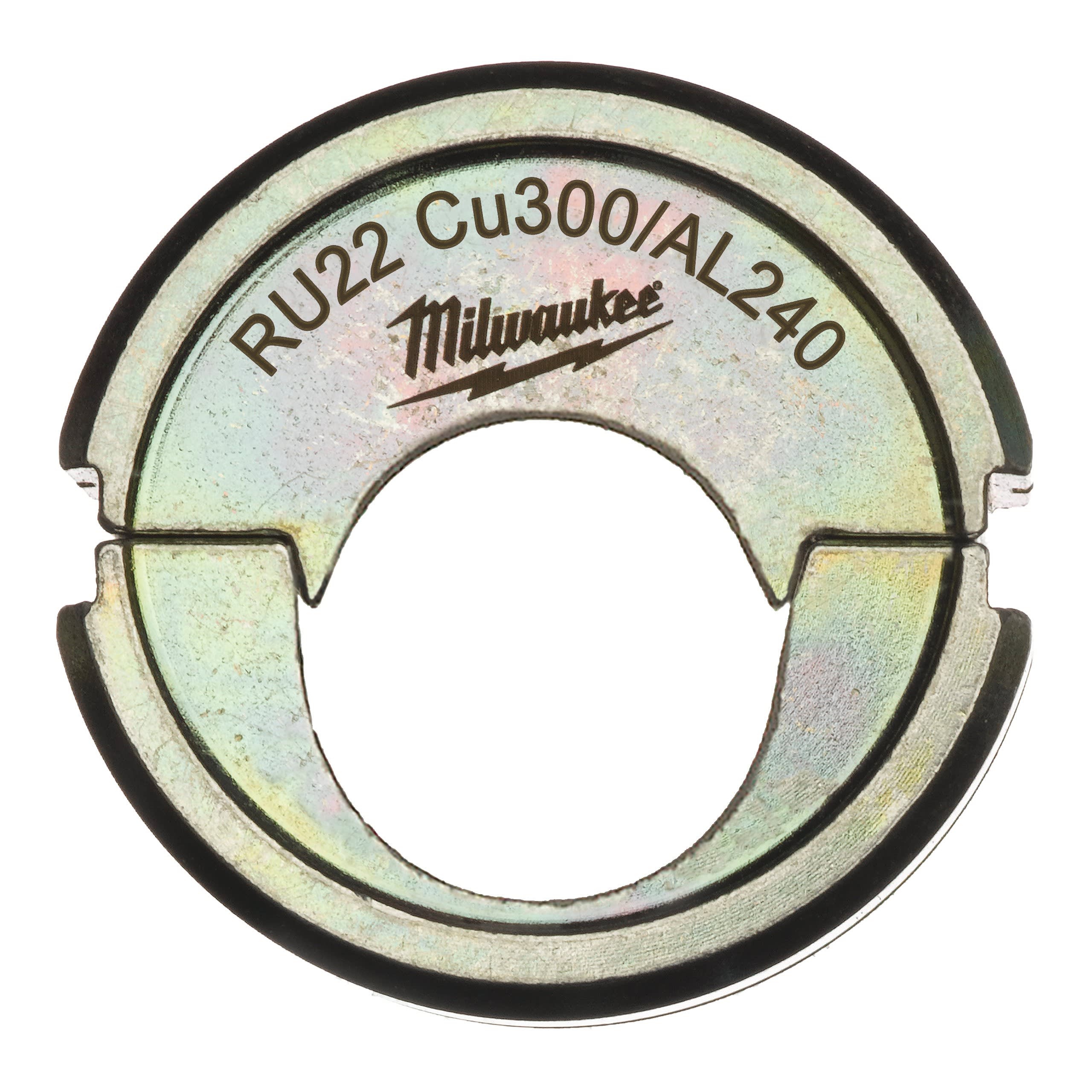 MILWAUKEE - MATRICE POUR SERTISSEUSE FORCE LOGIC (ELECTRICITE) RU22 CU300/AL240