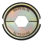 MILWAUKEE - MATRICE POUR SERTISSEUSE FORCE LOGIC (ELECTRICITE) DIN13 CU 70