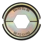 MILWAUKEE - MATRICE POUR SERTISSEUSE FORCE LOGIC (ELECTRICITE) DIN13 CU 95