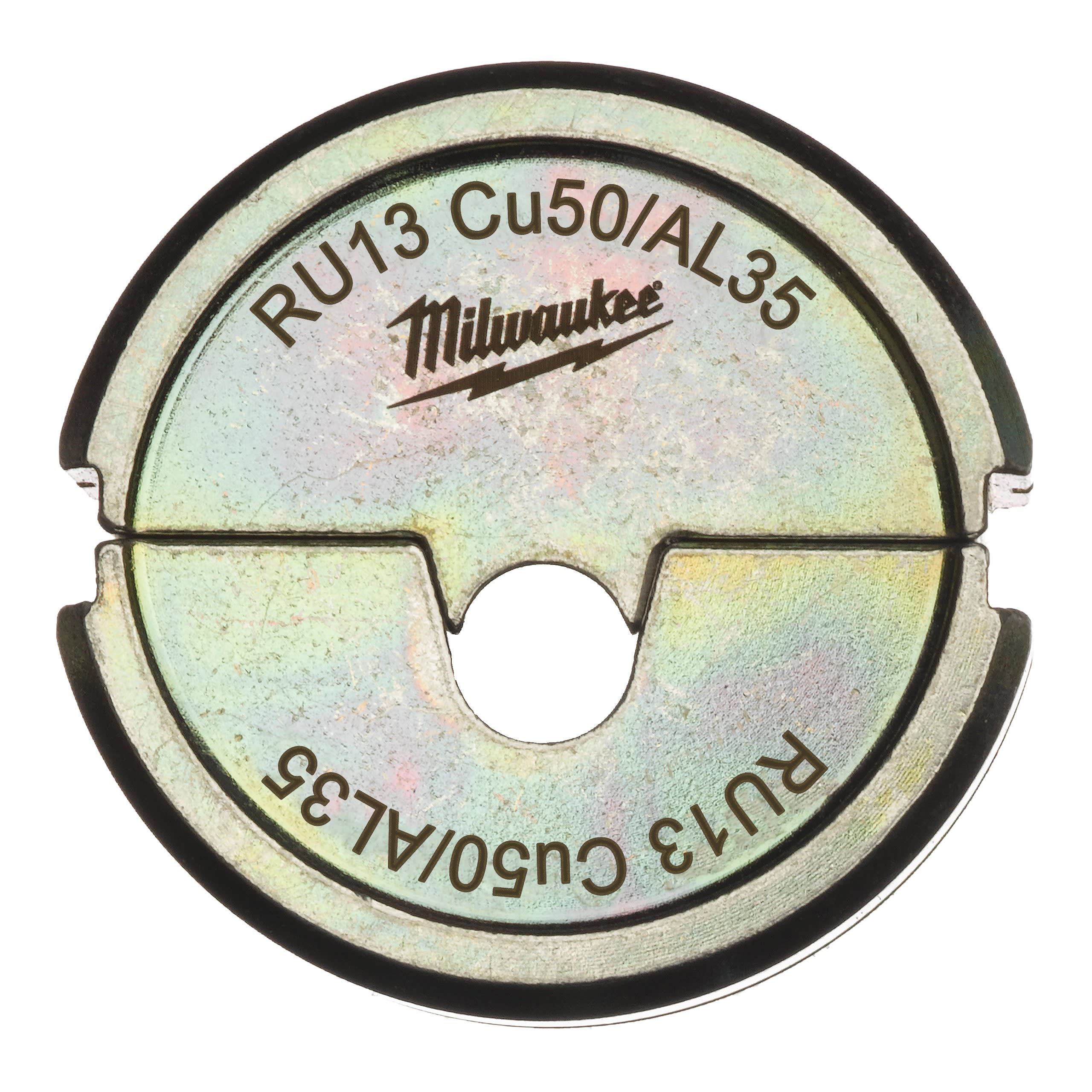 MILWAUKEE - MATRICE POUR SERTISSEUSE FORCE LOGIC (ELECTRICITE) RU13 CU50/AL35