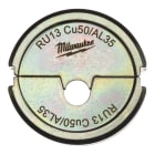 MILWAUKEE - MATRICE POUR SERTISSEUSE FORCE LOGIC (ELECTRICITE) RU13 CU50/AL35