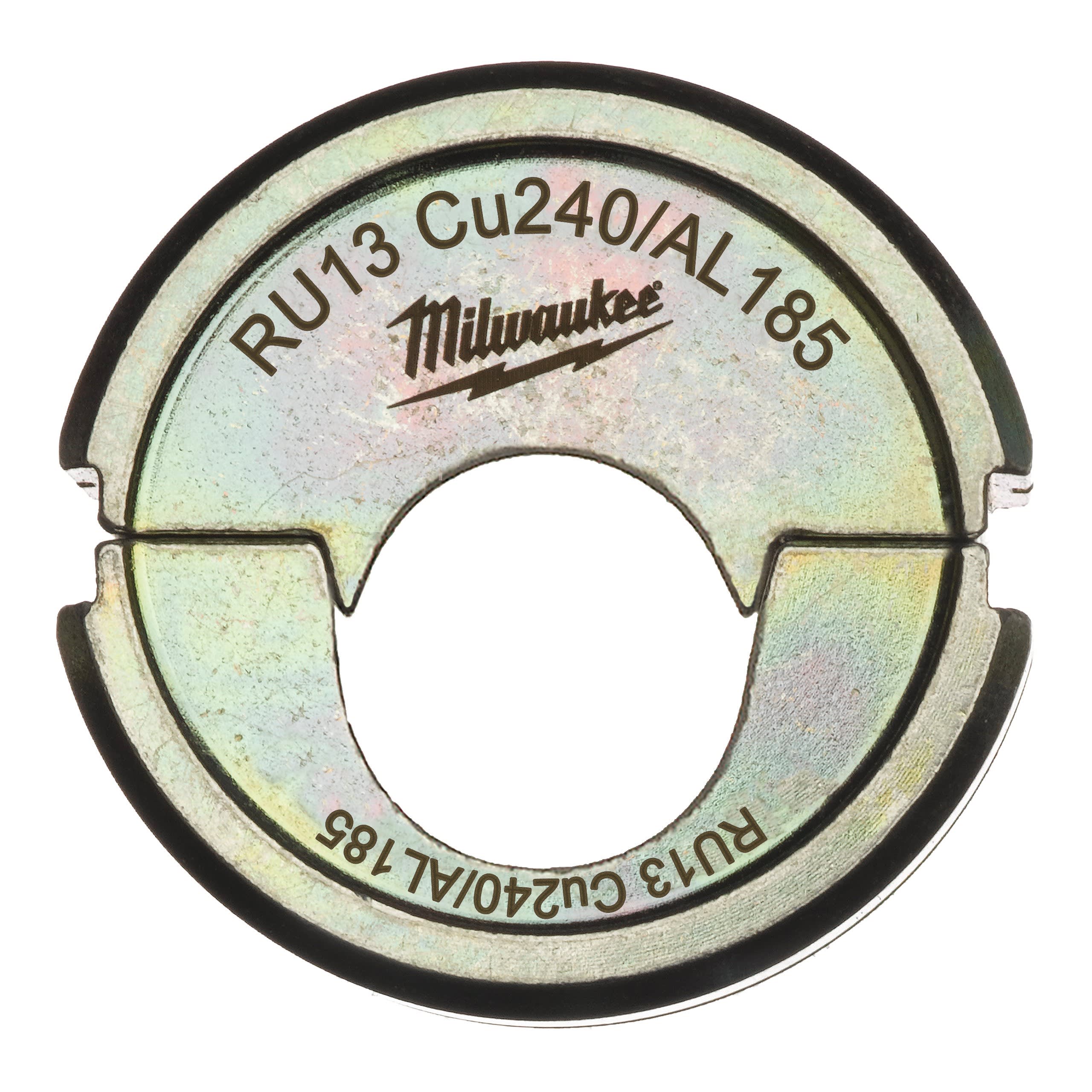 MILWAUKEE - MATRICE POUR SERTISSEUSE FORCE LOGIC (ELECTRICITE) RU13 CU240/AL185
