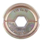 MILWAUKEE - MATRICE POUR SERTISSEUSE FORCE LOGIC (ELECTRICITE) L13 CU 70