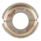 MILWAUKEE - MATRICE POUR SERTISSEUSE FORCE LOGIC (ELECTRICITE) C22 CU 50/C8C9