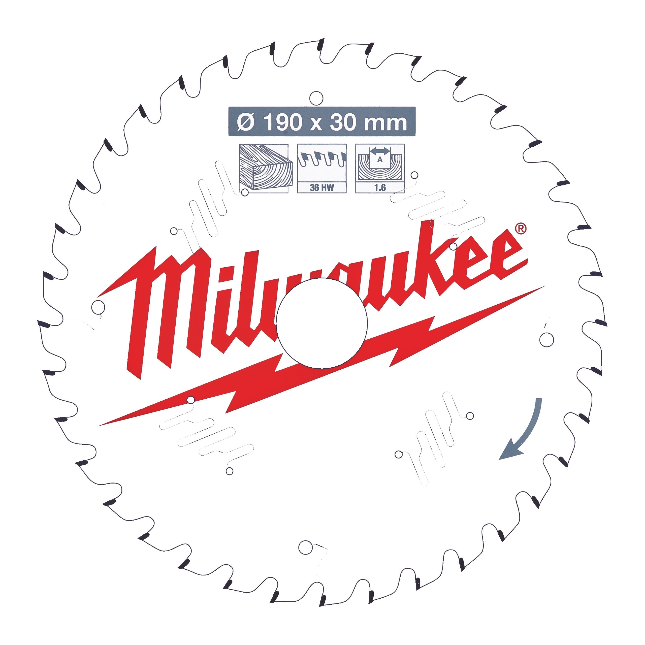 MILWAUKEE - LAMES SCIE CIRULAIRE BOIS