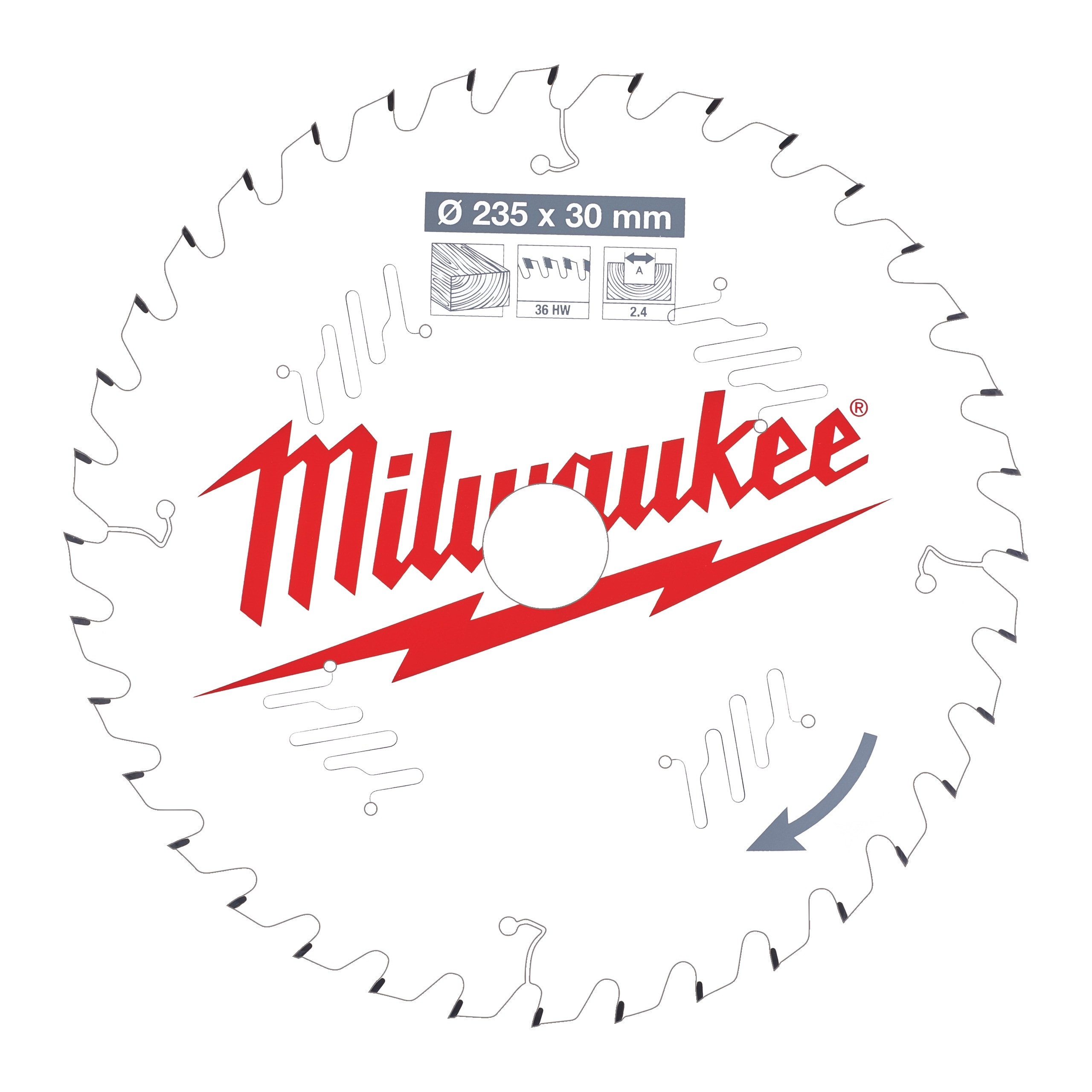 MILWAUKEE - LAMES SCIE CIRULAIRE BOIS