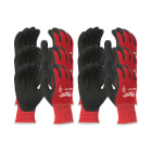 MILWAUKEE - GANTS HIVER ANTI-COUPURE DOUBLE ENDUCTION LATEX
