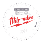 MILWAUKEE - LAMES SCIE CIRULAIRE BOIS