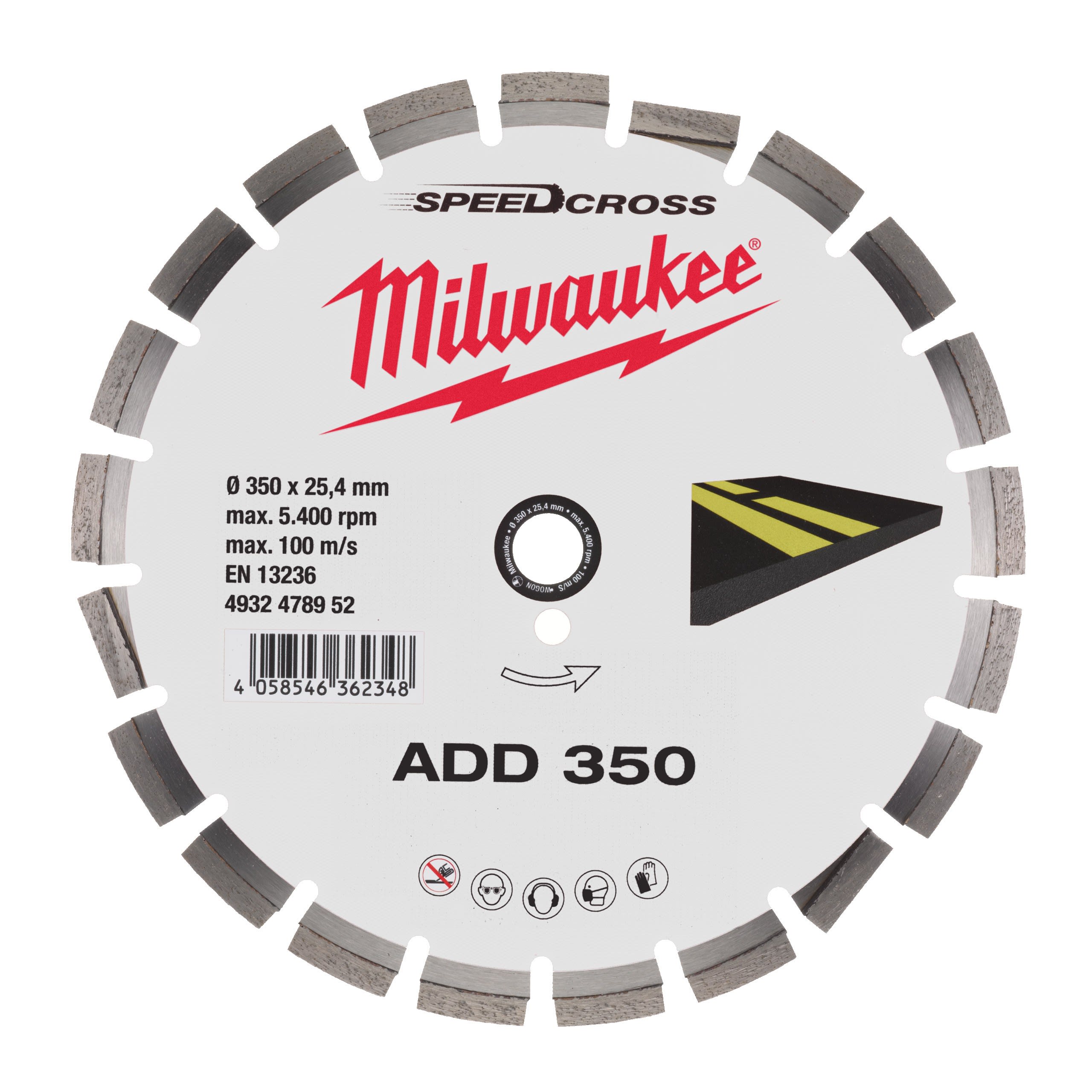 MILWAUKEE - DISQUES DIAMANT