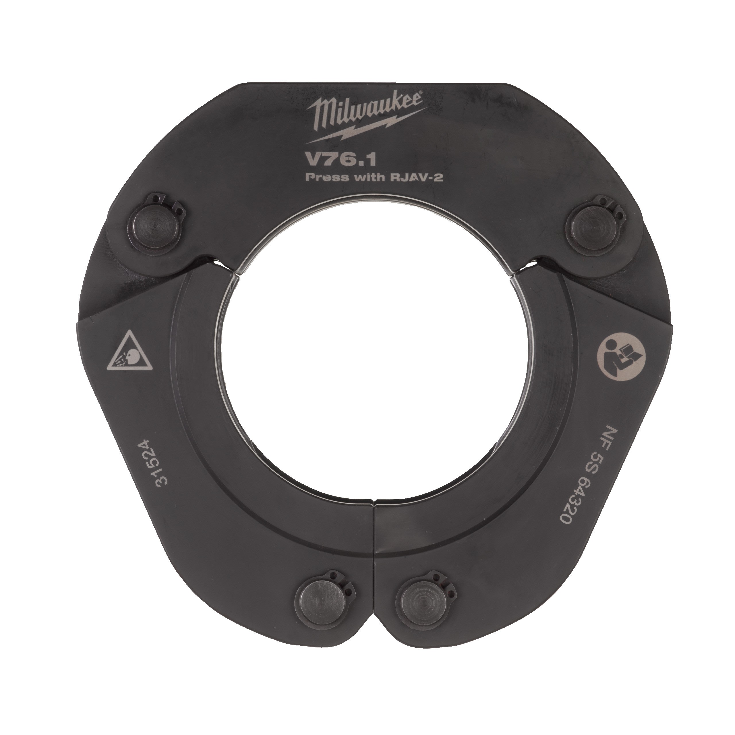 MILWAUKEE - MÂCHOIRES PINCES A SERTIR FORCE LOGIC RJ18-V76,1