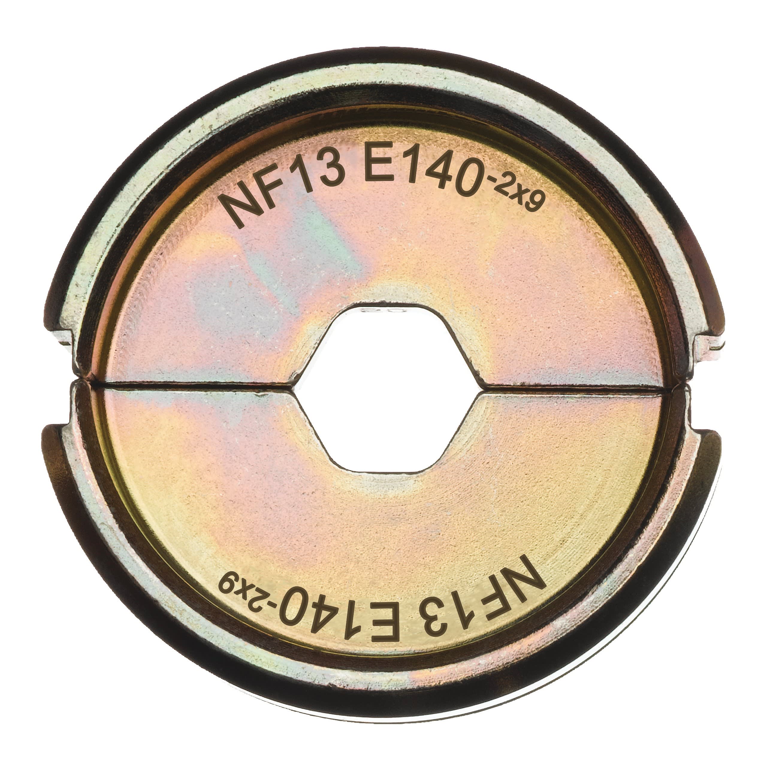 MILWAUKEE - MATRICE POUR SERTISSEUSE FORCE LOGIC (ELECTRICITE) NF13 E140-2x9 NF13 E140-2X9