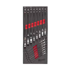 MILWAUKEE - MODULES SERVANTE MODULE CLES TETES FLEXIBLES MAXBITE 15PCS