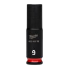 MILWAUKEE - DOUILLE SHOCKWAVE HEXAGONALE 1/4 LONGUE