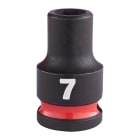 MILWAUKEE - DOUILLE SHOCKWAVE HEXAGONALE 3/8 COURTE