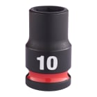 MILWAUKEE - DOUILLE SHOCKWAVE HEXAGONALE 3/8 COURTE