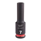MILWAUKEE - DOUILLE SHOCKWAVE HEXAGONALE 3/8 LONGUE