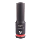 MILWAUKEE - DOUILLE SHOCKWAVE HEXAGONALE 3/8 LONGUE