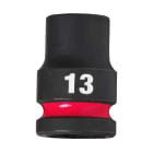 MILWAUKEE - DOUILLE SHOCKWAVE HEXAGONALE 1/2 COURTE