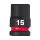 MILWAUKEE - DOUILLE SHOCKWAVE HEXAGONALE 1/2 COURTE