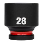 MILWAUKEE - DOUILLE SHOCKWAVE HEXAGONALE 1/2 COURTE