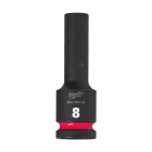 MILWAUKEE - DOUILLE SHOCKWAVE HEXAGONALE 1/2 LONGUE