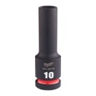MILWAUKEE - DOUILLE SHOCKWAVE HEXAGONALE 1/2 LONGUE